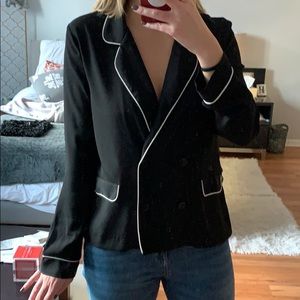 Zara button up blouse